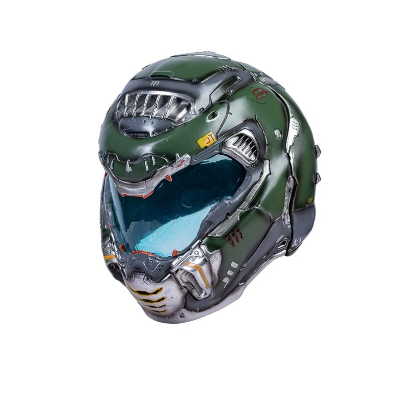 x-costume قناع دوومغاي للبالغين من الراتنج للرجال قناع كامل الرأس دووم لقناع هالوين تنكر ملحقات النسخة المحدثة - Image 1